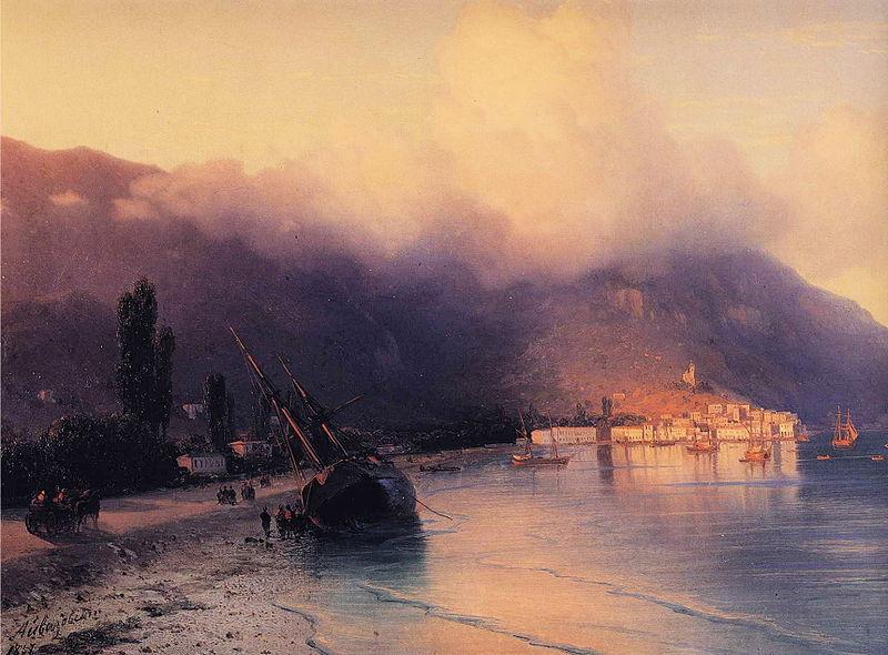 Ivan Aivazovsky View of Yalta Germany oil painting art